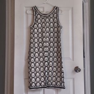 Harper black and ivory mini